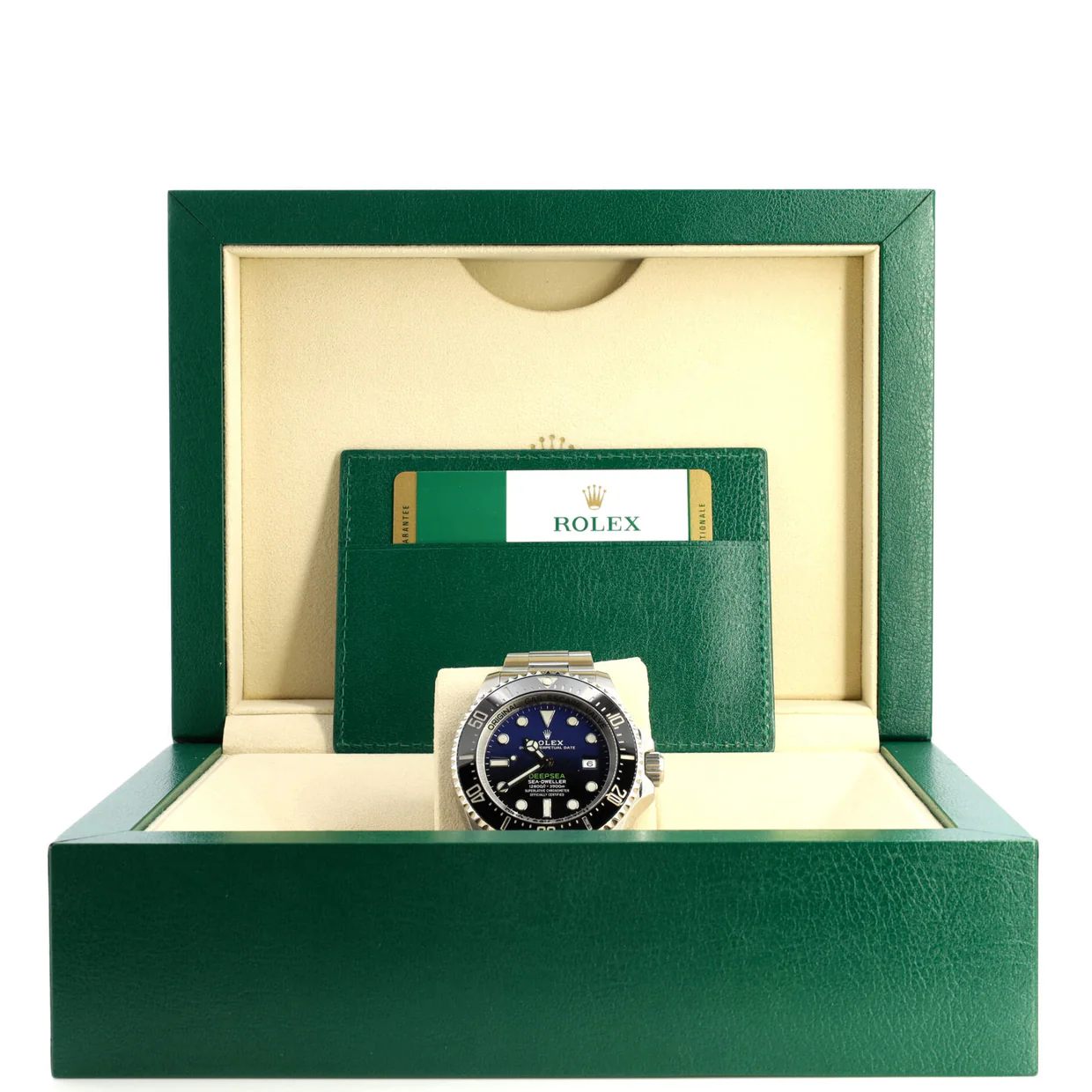 Oyster Perpetual Deepsea Sea-Dweller James Cameron Automatic Watch Stainless Steel and Cerachrom 44 - Deep Luxury