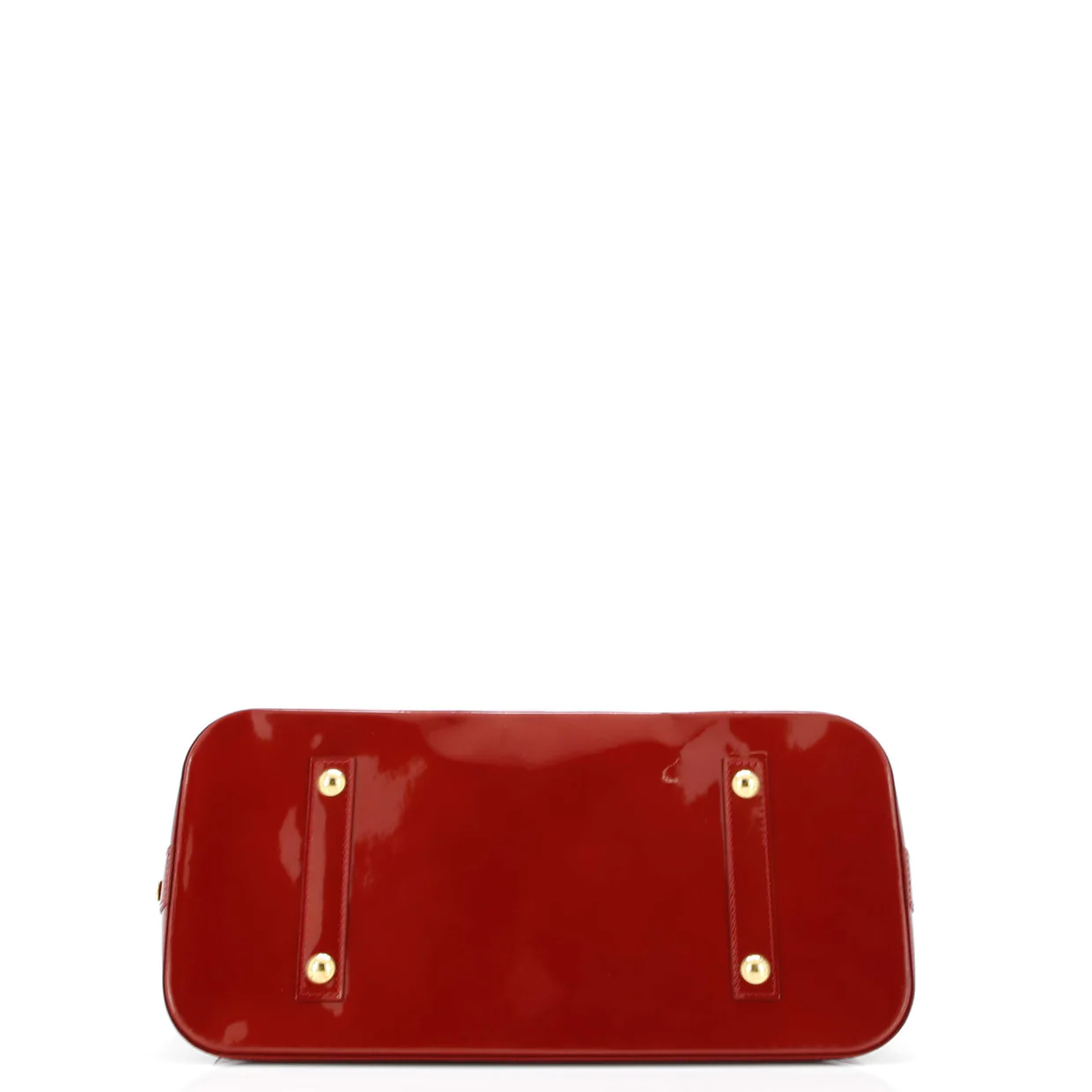 Alma Handbag Monogram Vernis GM - Deep Luxury