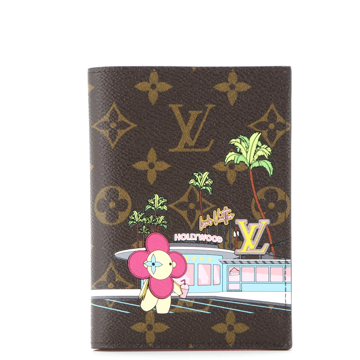 Passport Cover Limited Edition Vivienne Xmas Monogram Canvas - Deep Luxury
