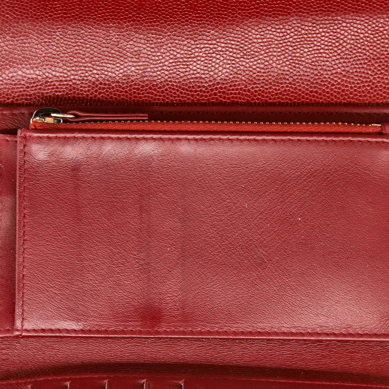 Golden Class Flap Wallet Quilted Caviar Small - Deep Luxury
