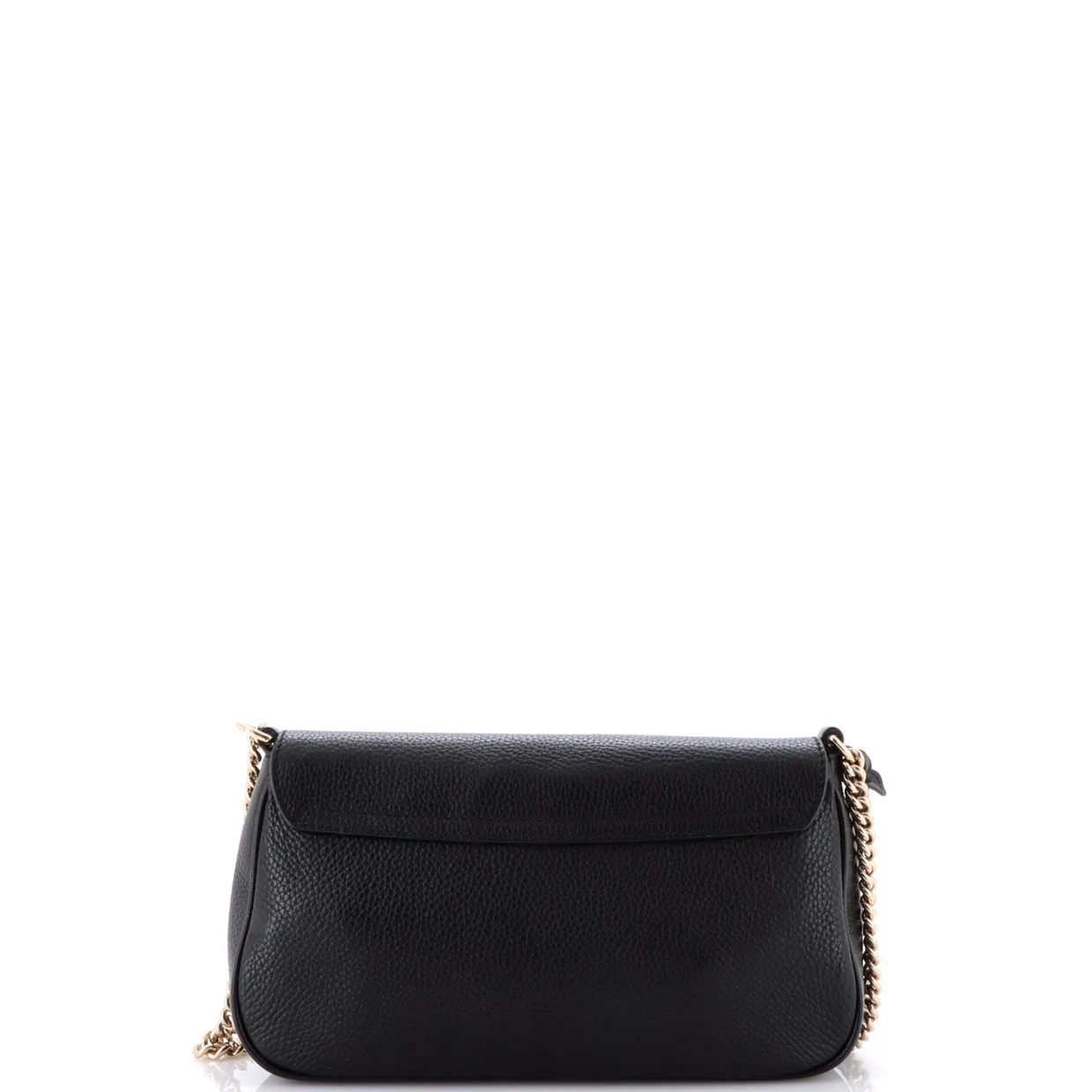 Soho Chain Crossbody Bag Leather Medium - Deep Luxury