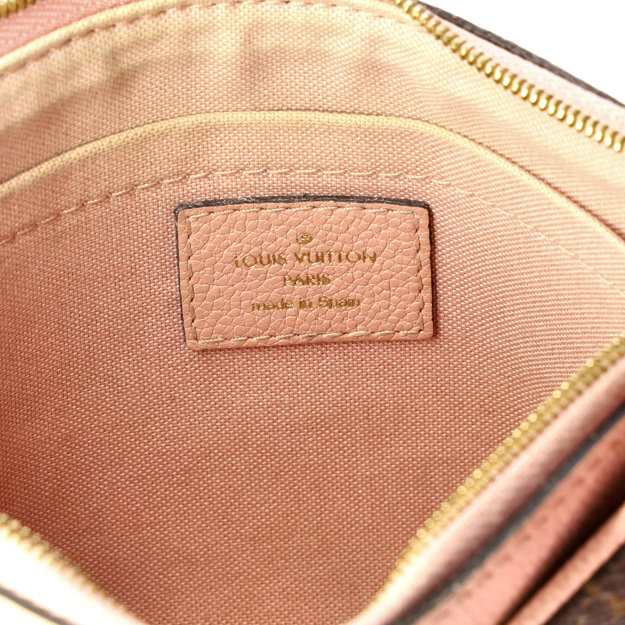 Pallas Clutch Monogram Canvas with Leather - Deep Luxury