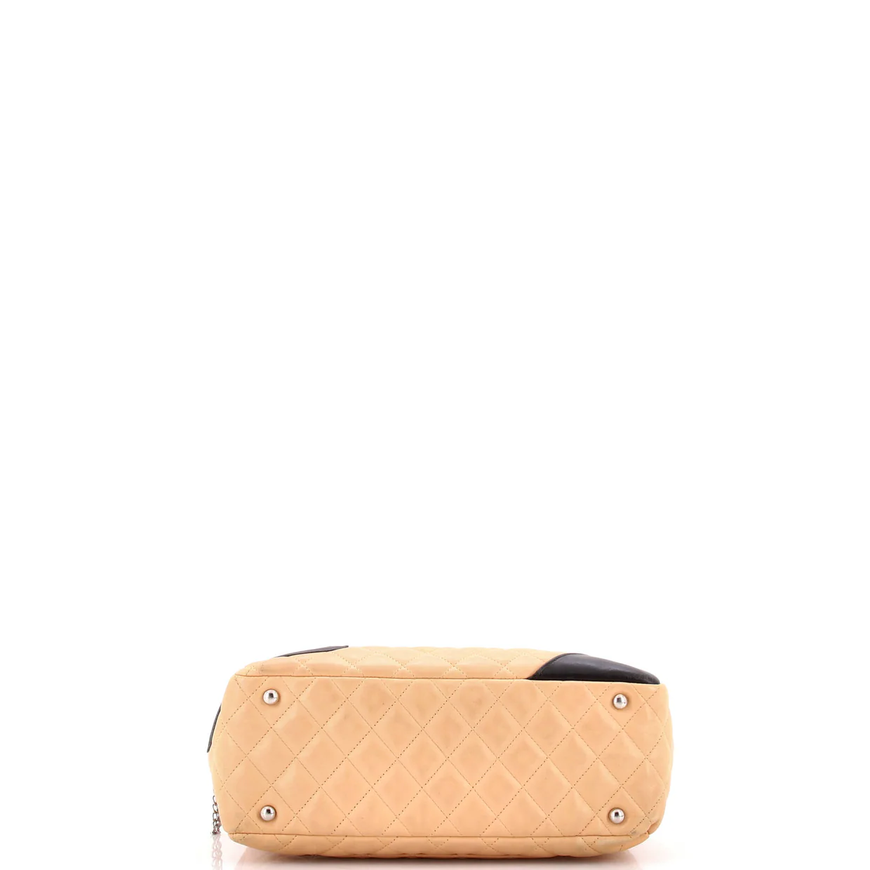 Cambon Bowler Bag Quilted Leather Medium - Deep Luxury