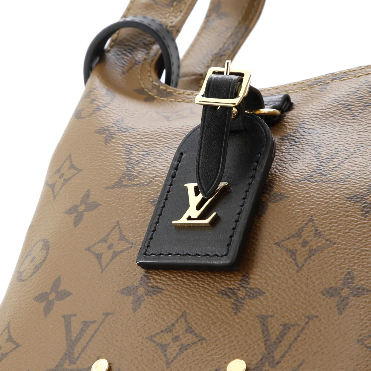 Atlantis Handbag Reverse Monogram Canvas BB - Deep Luxury