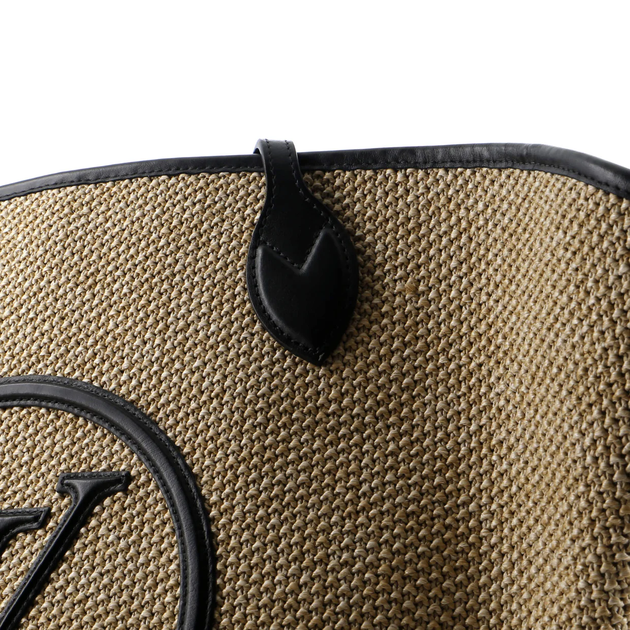 Saint Jacques NM Handbag Raffia and Leather - Deep Luxury