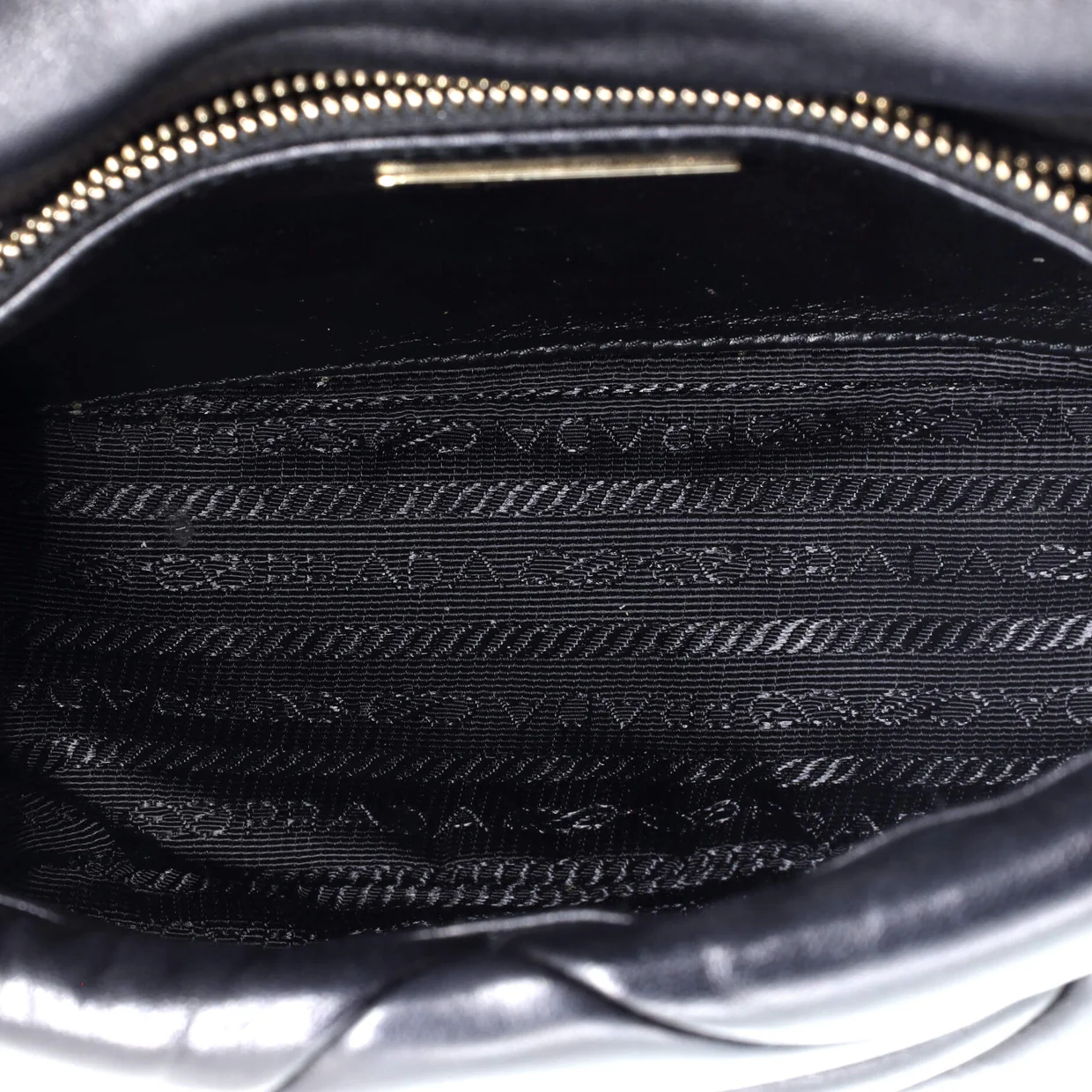 System Flap Shoulder Bag Quilted Nappa Leather Small - Deep Luxury