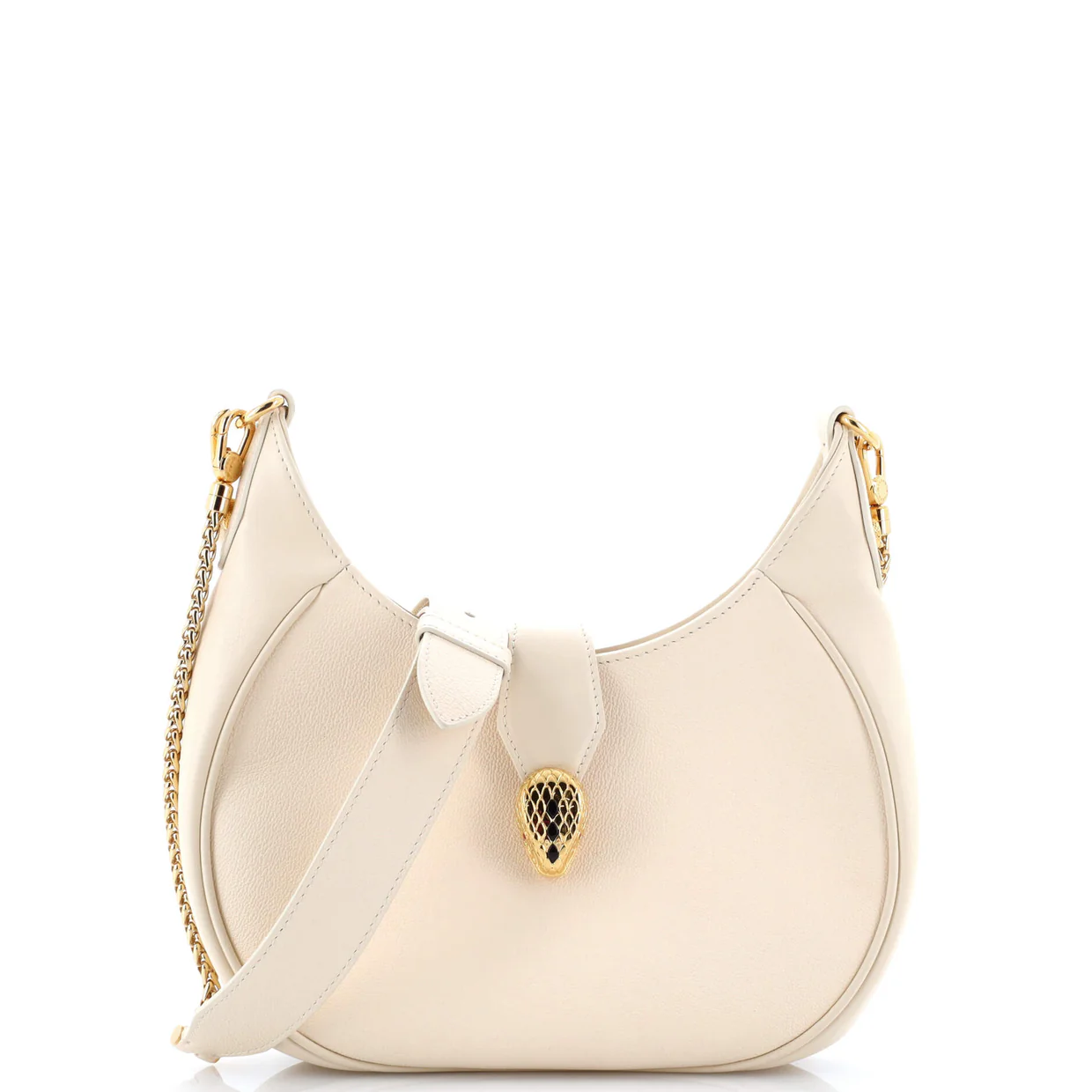 Serpenti Ellipse Crossbody Bag Leather Small - Deep Luxury