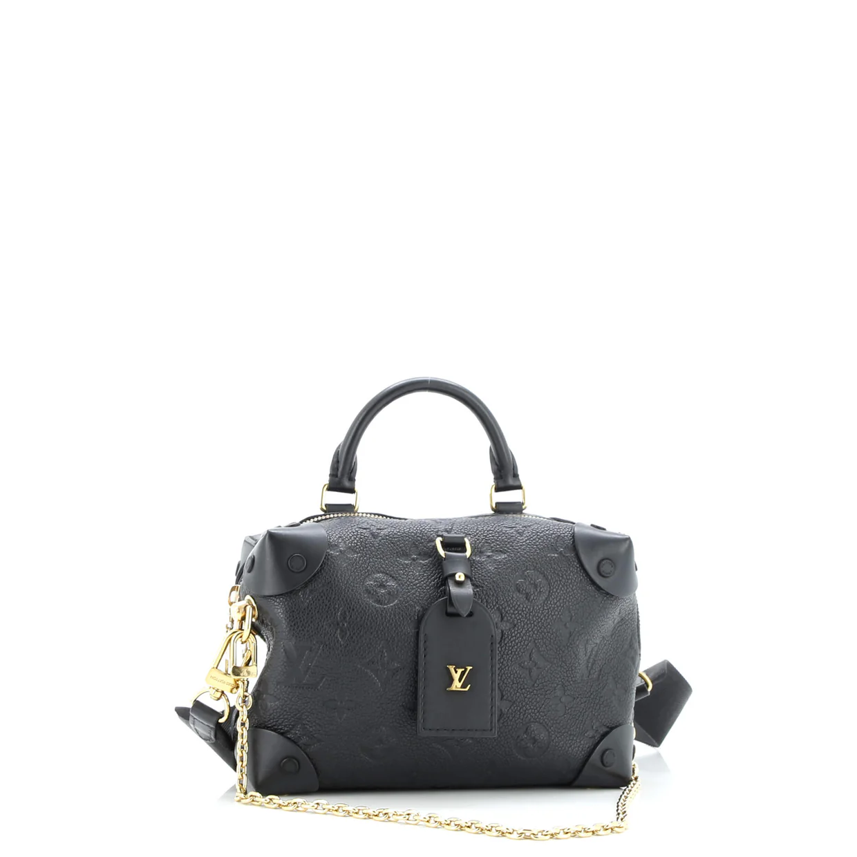 Petite Malle Souple Handbag Monogram Empreinte Leather - Deep Luxury