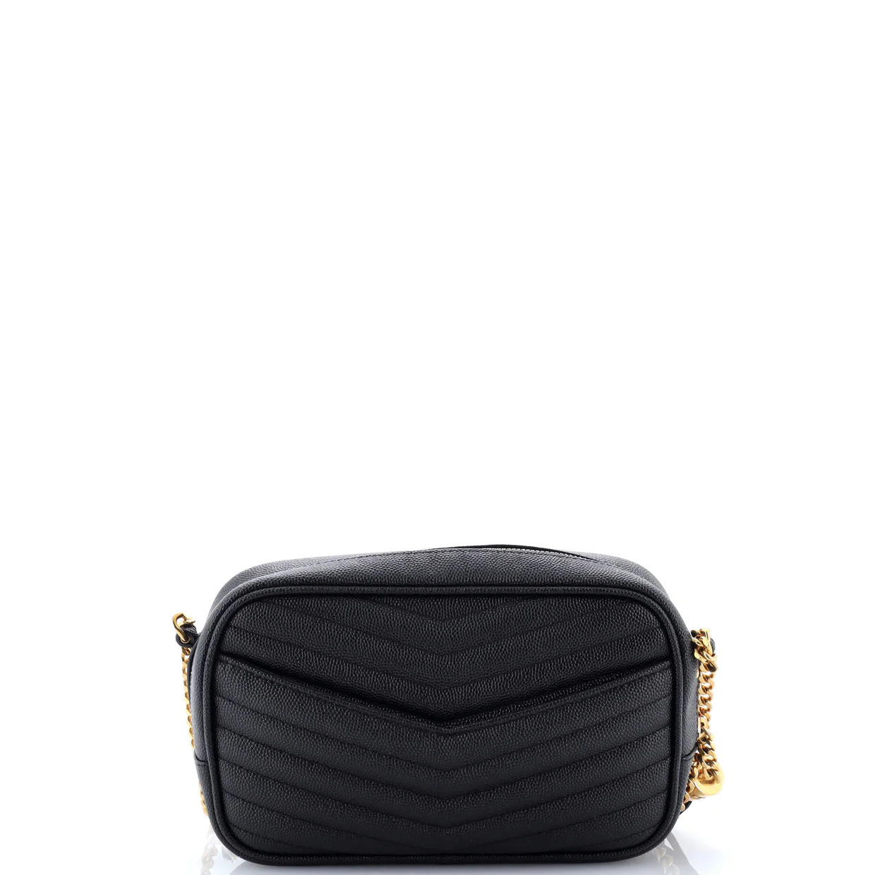 Lou Camera Bag Matelasse Chevron Leather Mini - Deep Luxury