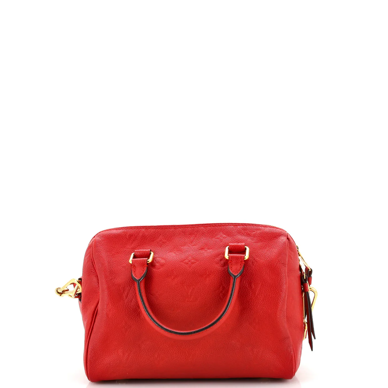 Speedy Bandouliere Bag Monogram Empreinte Leather 25 - Deep Luxury