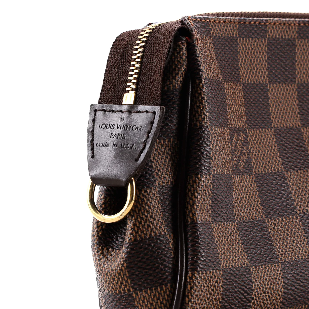 Eva Handbag Damier - Deep Luxury