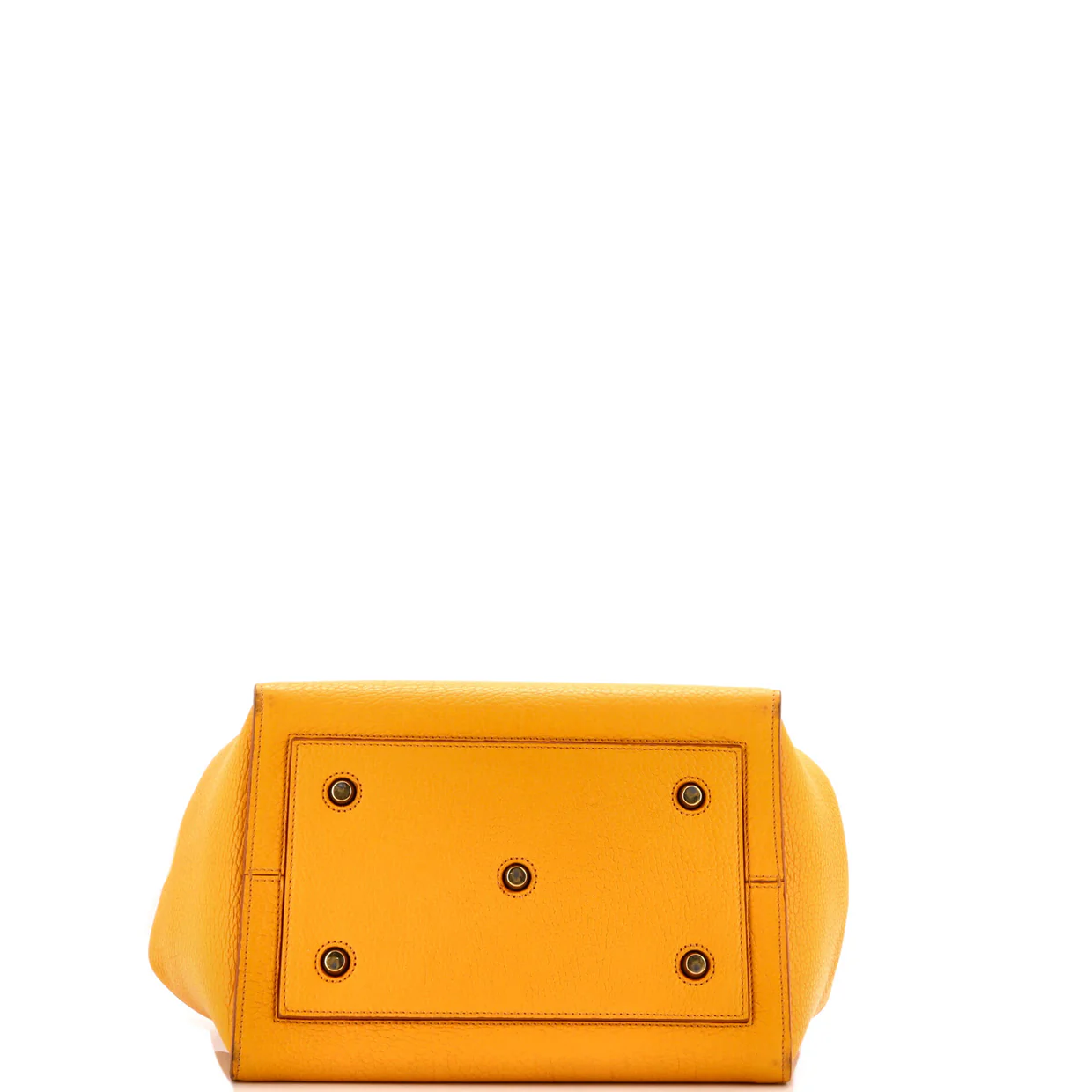 Tie Knot Tote Grainy Leather Medium - Deep Luxury