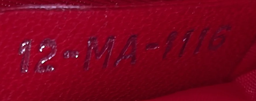 Diorama Wallet on Chain Leather - Deep Luxury