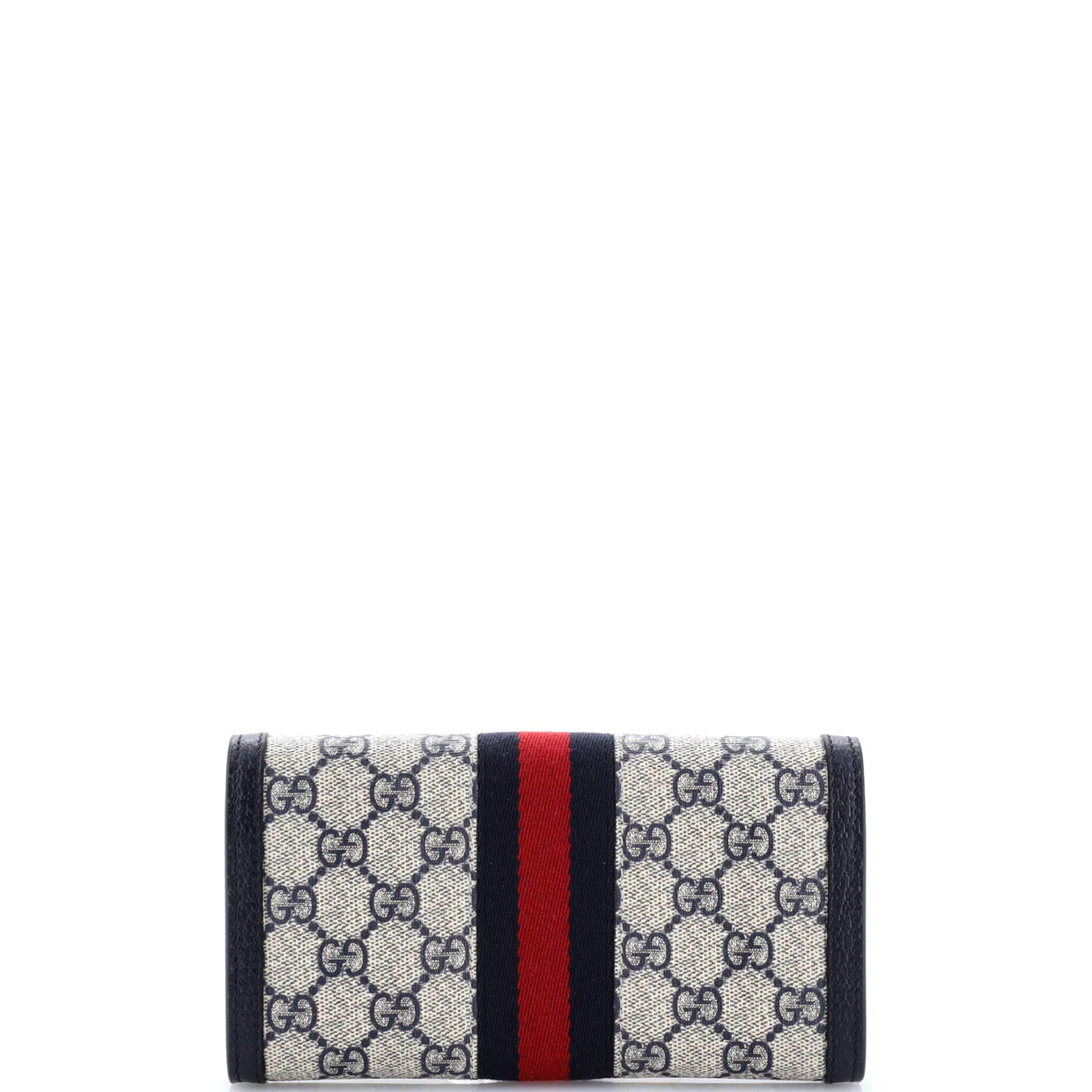 Ophidia Continental Wallet GG Coated Canvas - Deep Luxury