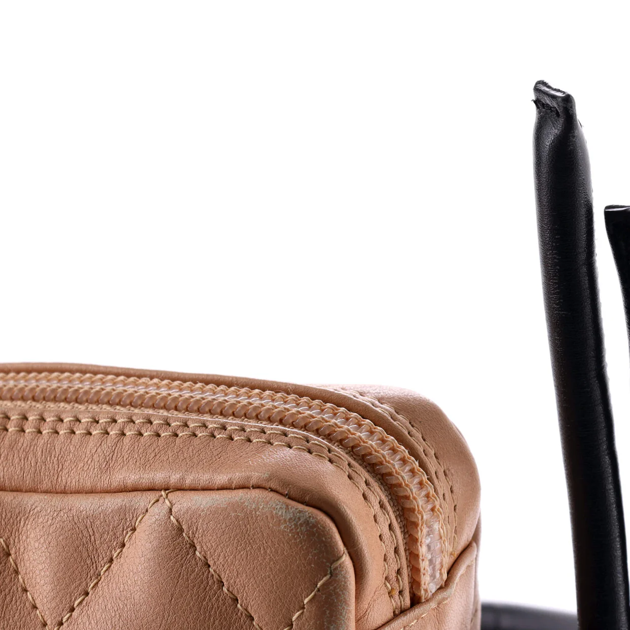 Cambon Crossbody Bag Quilted Leather Small - Deep Luxury