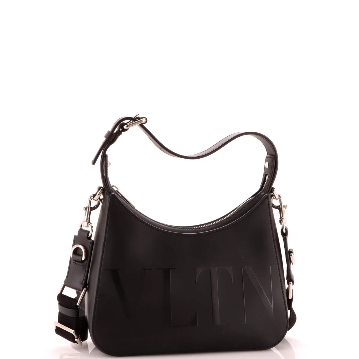 VLTN Hobo Printed Leather Small - Deep Luxury