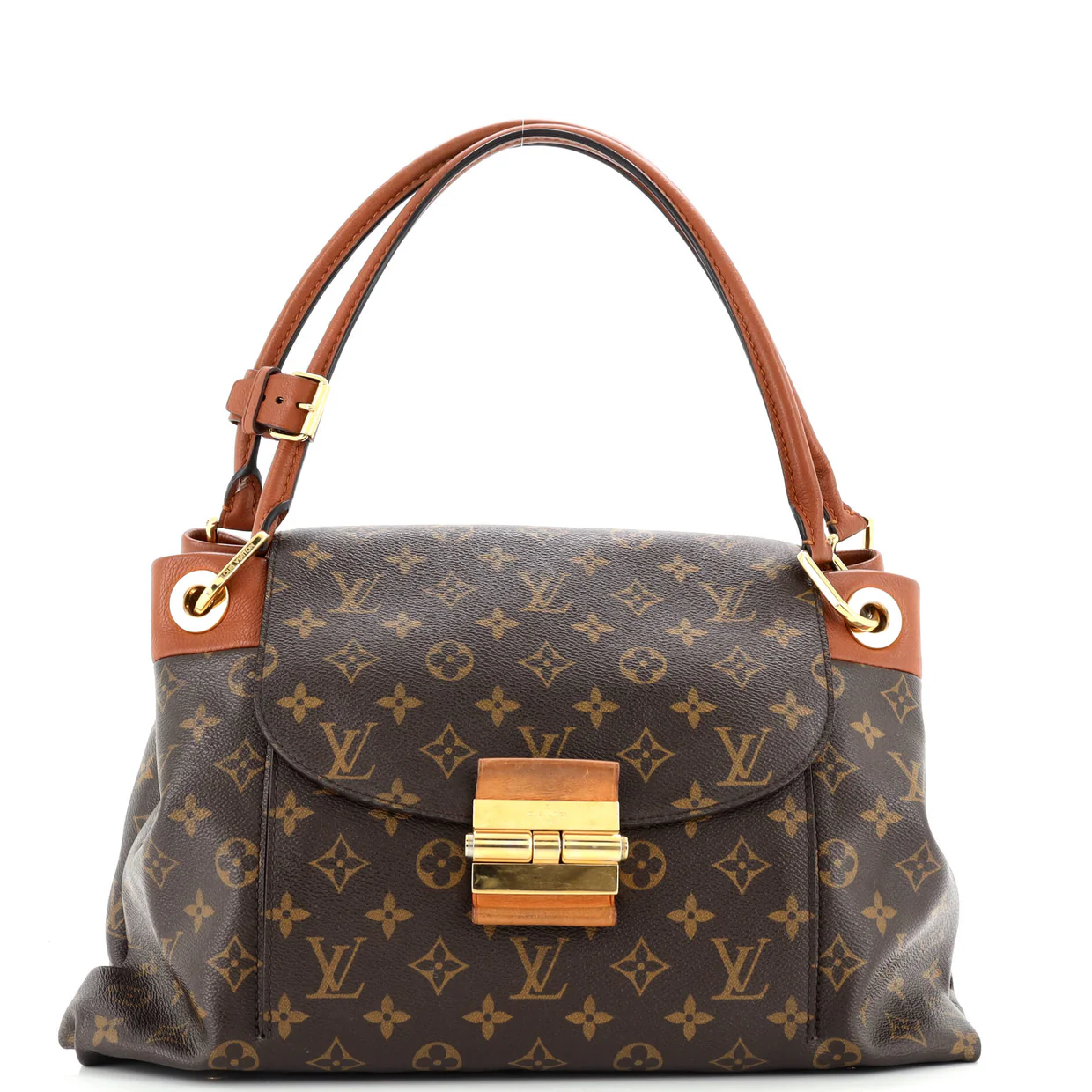 Olympe Handbag Monogram Canvas - Deep Luxury