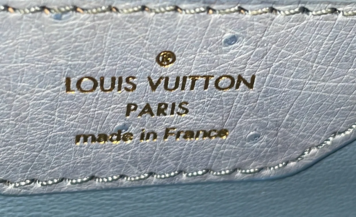 Capucines Bag Ostrich BB - Deep Luxury