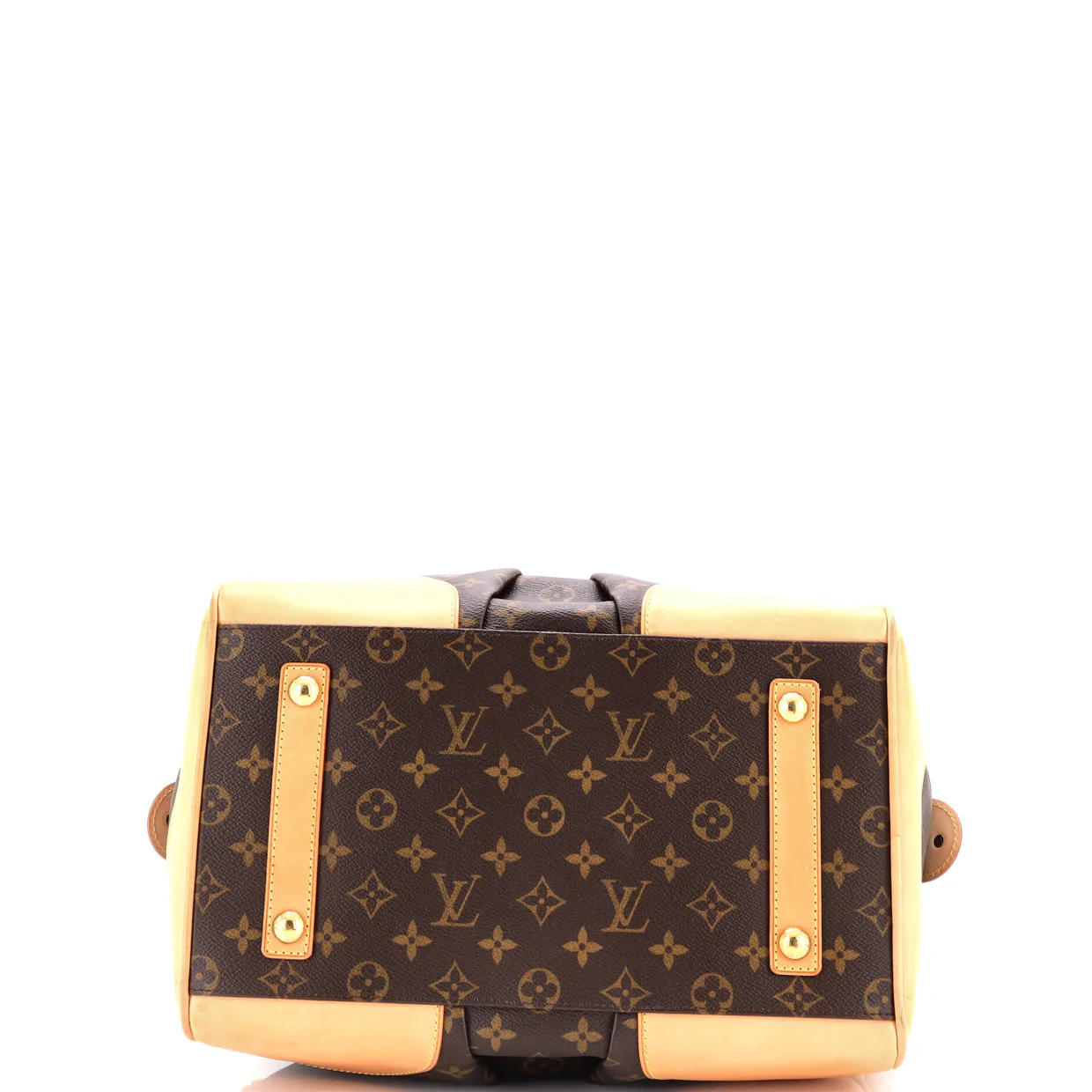 Stephen Handbag Monogram Canvas - Deep Luxury
