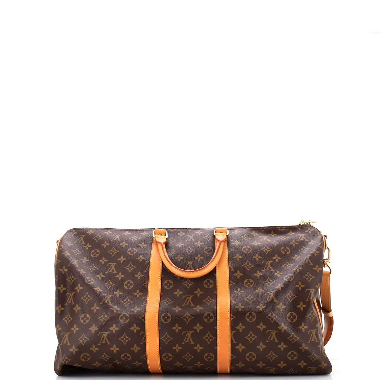 Keepall Bandouliere Bag Monogram Canvas 55 - Deep Luxury