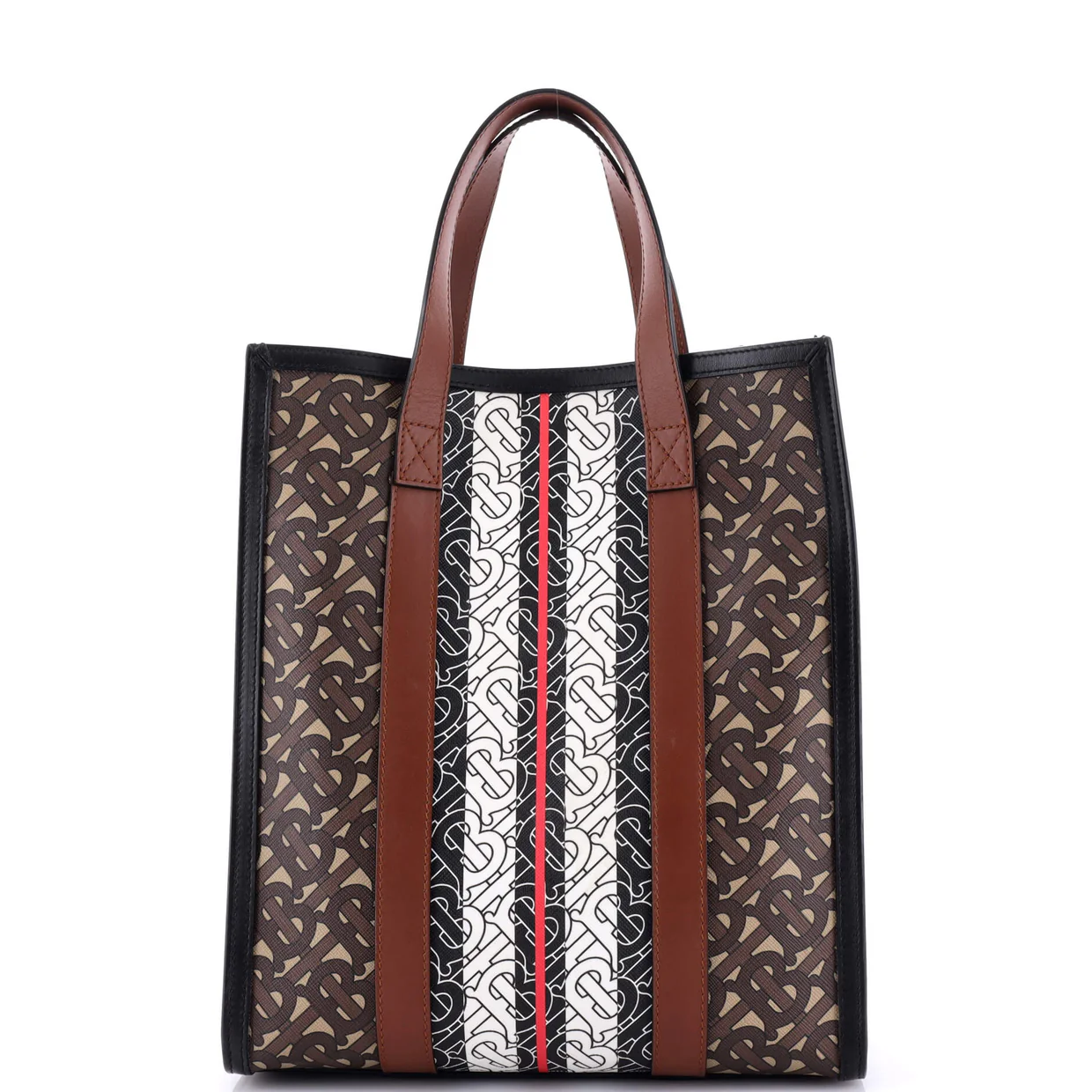 Portrait Tote Monogram E-Canvas Small - Deep Luxury