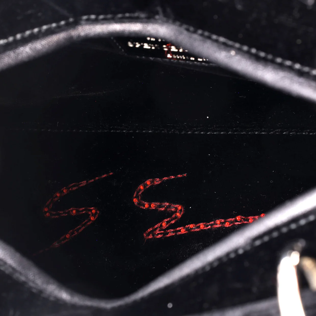 Lady Dior Art Bag Limited Edition Spencer Sweeney Embroidered Velvet Medium - Deep Luxury