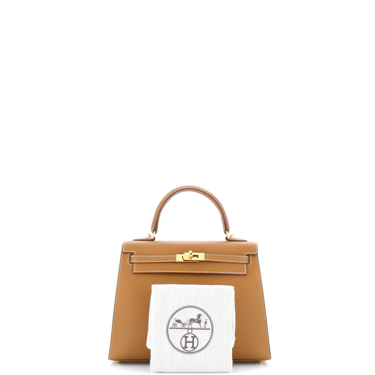 Kelly Handbag Gold Epsom with Gold Hardware 25 - Deep Luxury