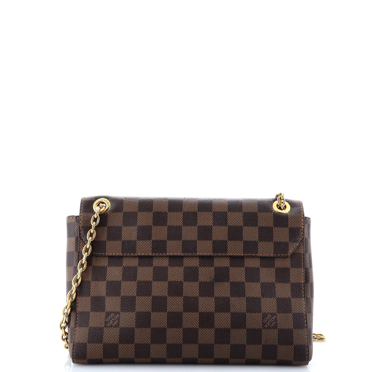 Vavin Handbag Damier with Leather PM - Deep Luxury