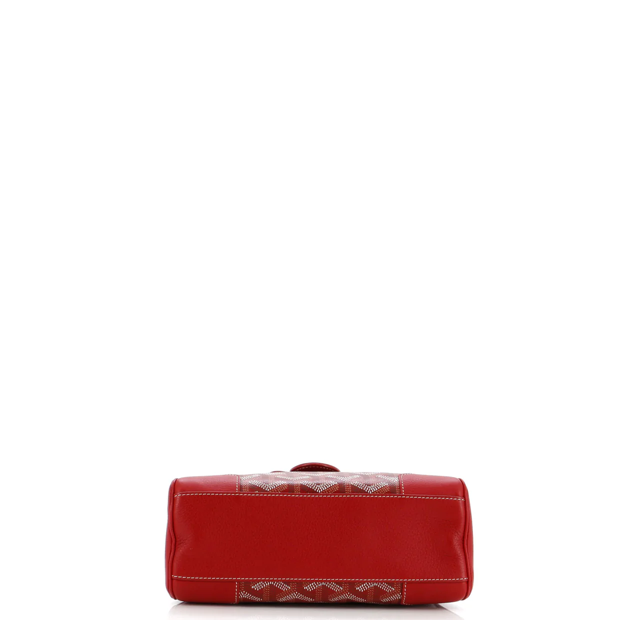 Saigon Top Handle Bag Coated Canvas with Leather Mini - Deep Luxury