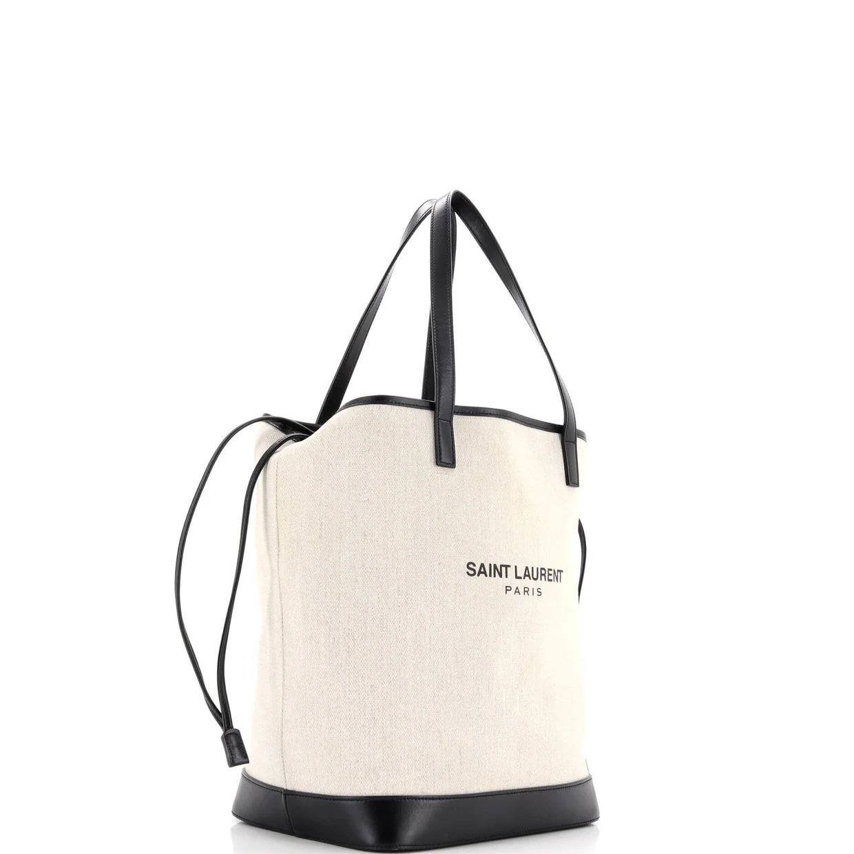 Teddy Shopping Tote Canvas with Leather - Deep Luxury