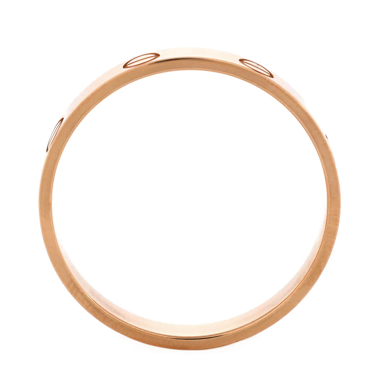 Love Wedding Band Ring 18K Rose Gold - Deep Luxury