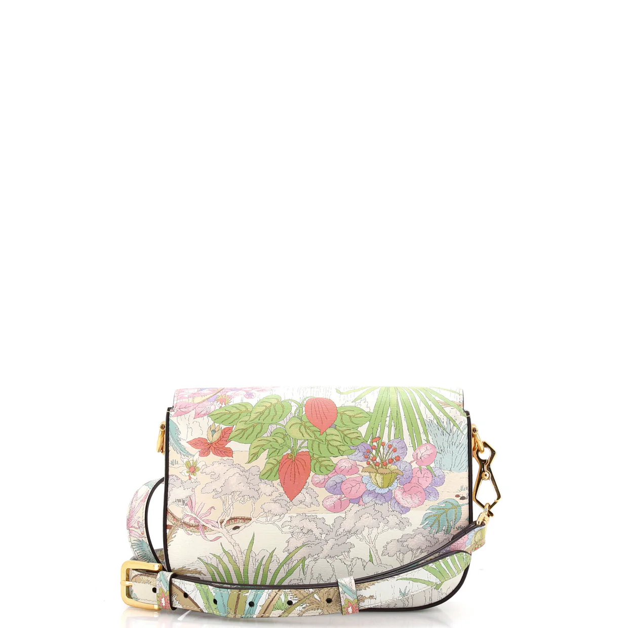 Horsebit 1955 Shoulder Bag Printed Leather Mini - Deep Luxury
