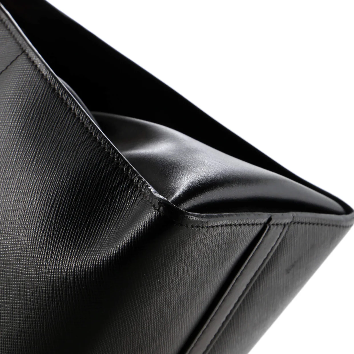 Paradigme Tote Saffiano Leather Medium - Deep Luxury