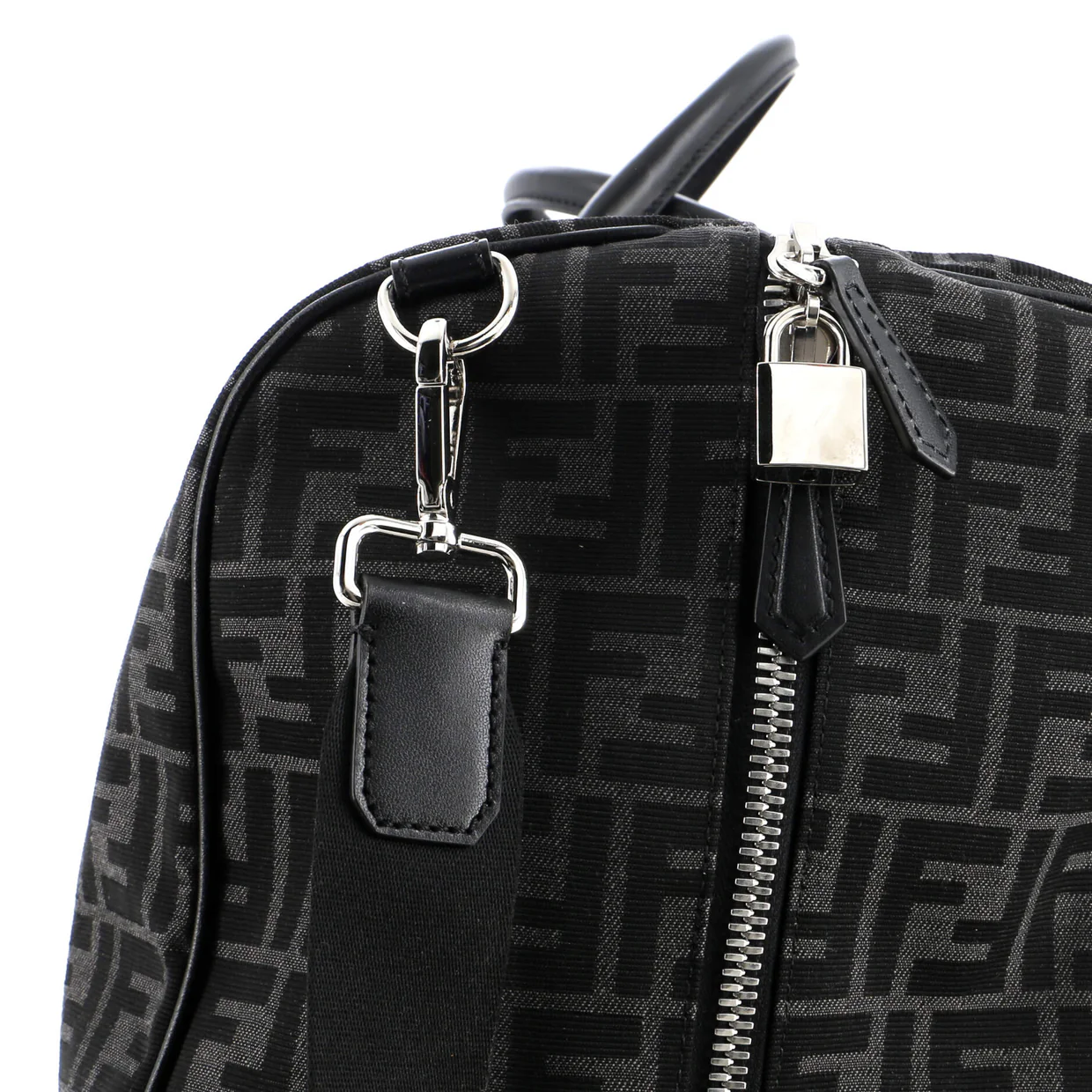 Convertible Duffle Bag Zucca Canvas and Leather Large - Deep Luxury