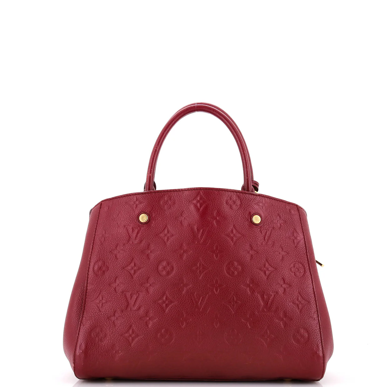 Montaigne Handbag Monogram Empreinte Leather MM - Deep Luxury