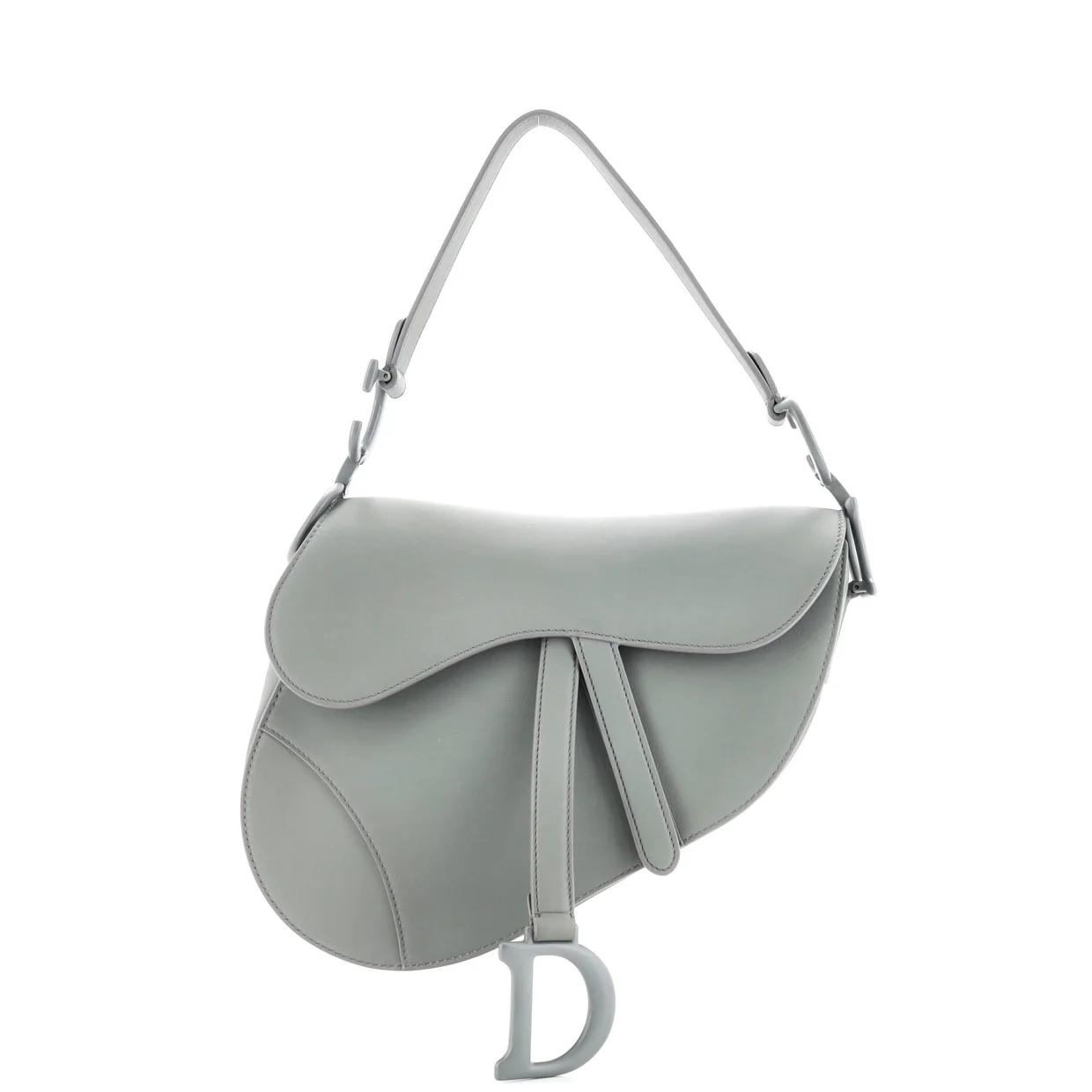 Ultra Matte Saddle Handbag Leather Medium - Deep Luxury