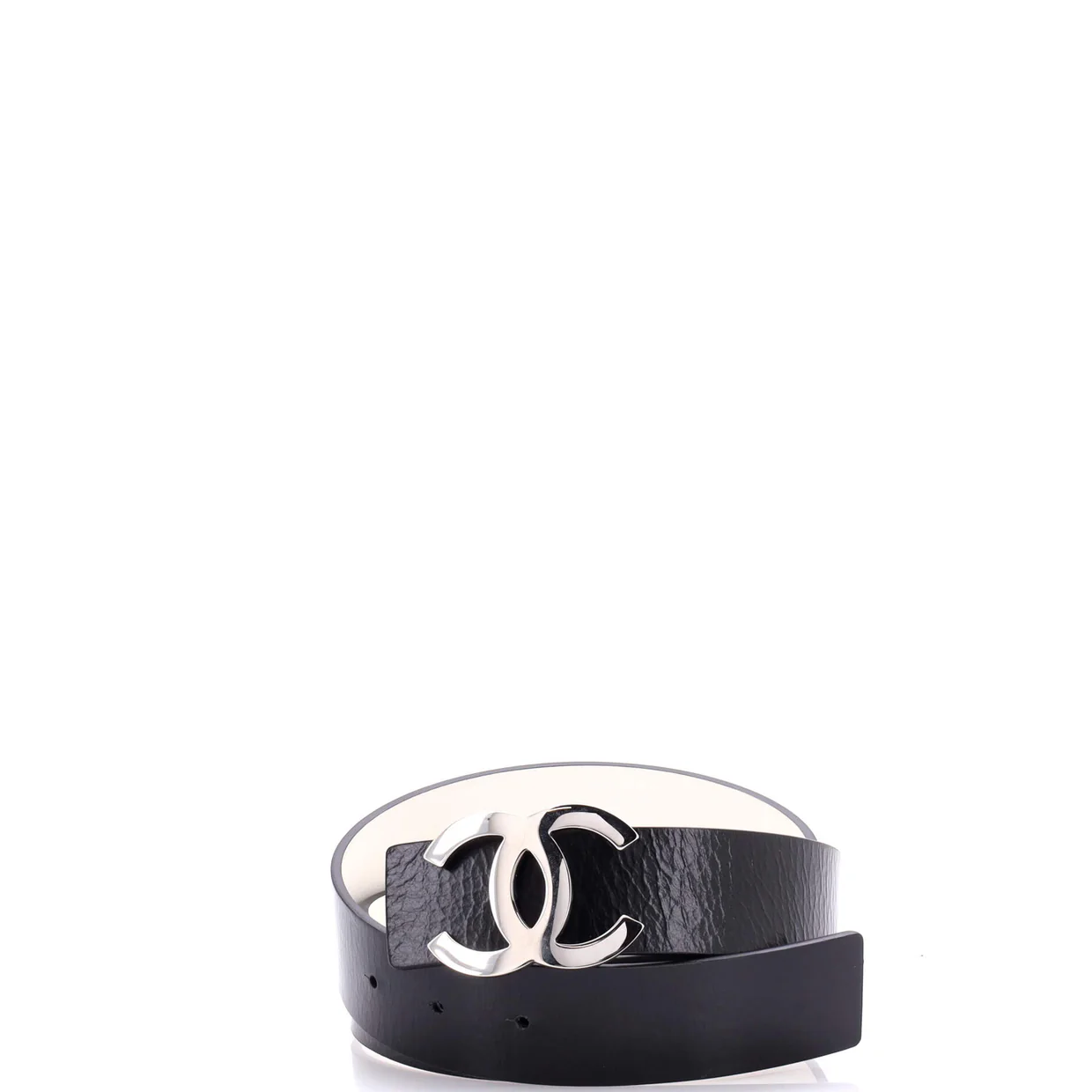 CC Reversible Belt Leather Wide 80 - Deep Luxury