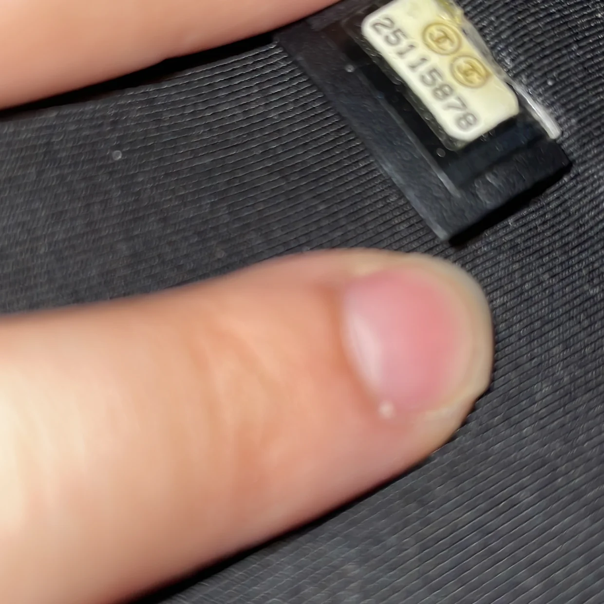 Boy O Case Clutch Chevron Caviar Medium - Deep Luxury