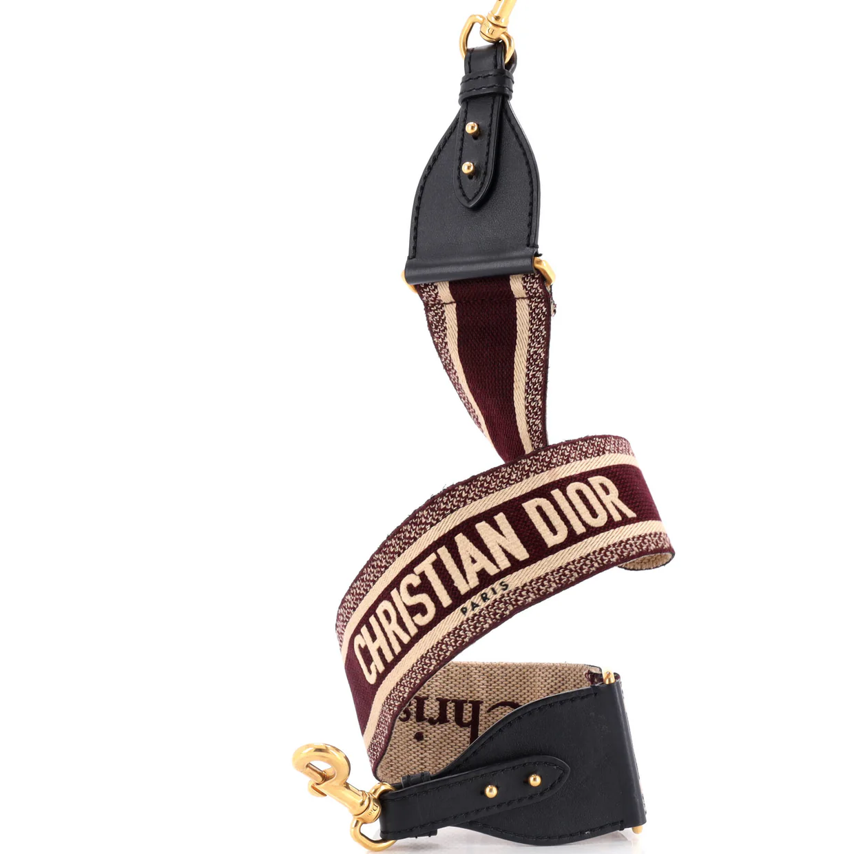 Logo Shoulder Strap Embroidered Canvas - Deep Luxury