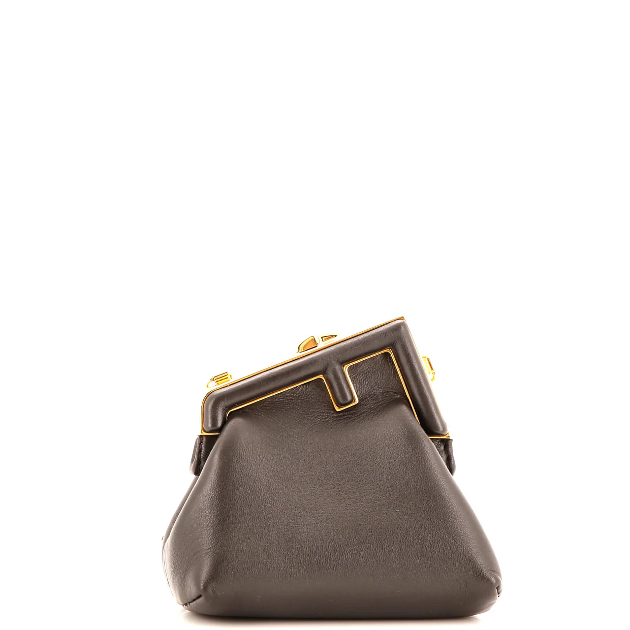 First Charm Crossbody Bag Leather Nano - Deep Luxury