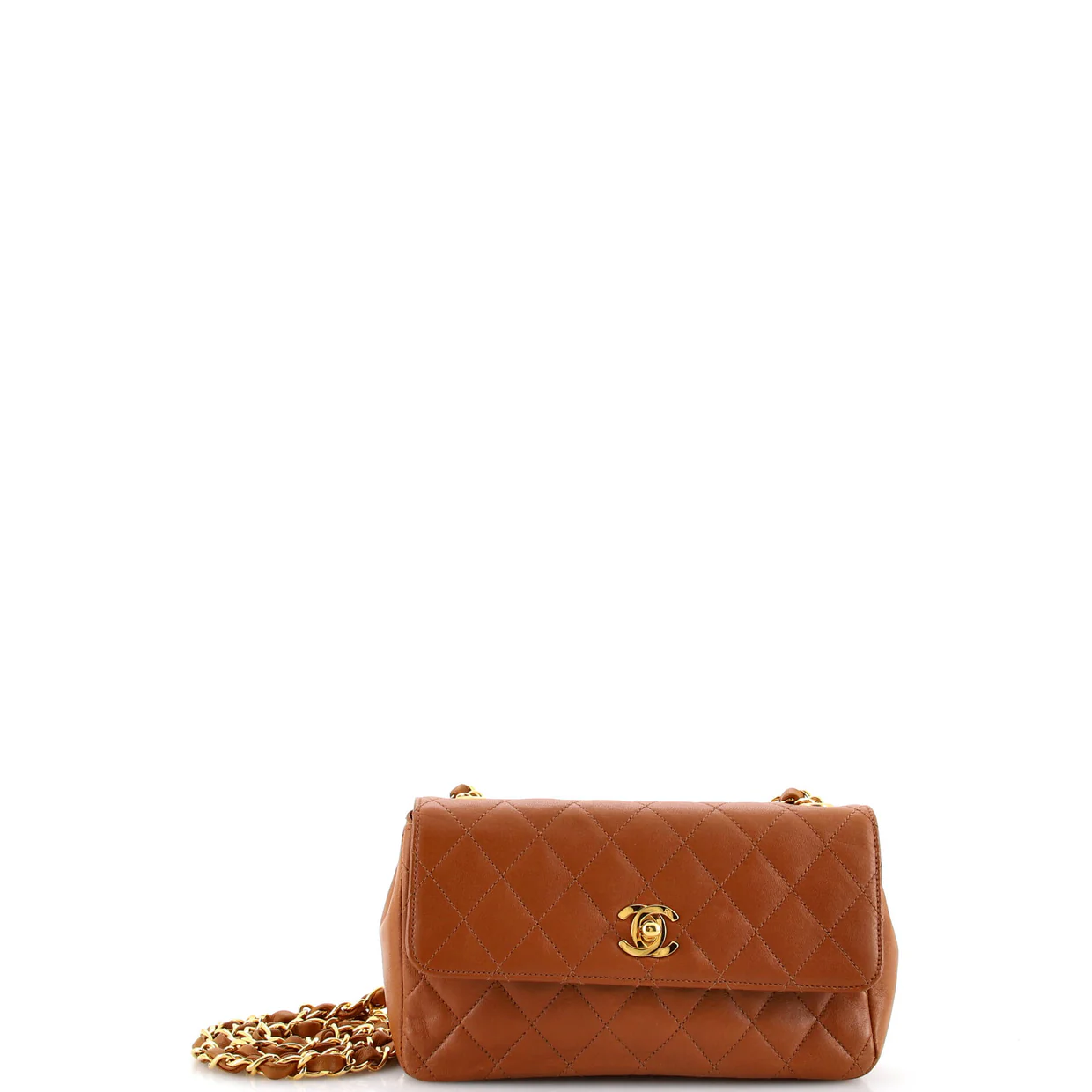 Classic Single Flap Bag Quilted Lambskin Mini - Deep Luxury