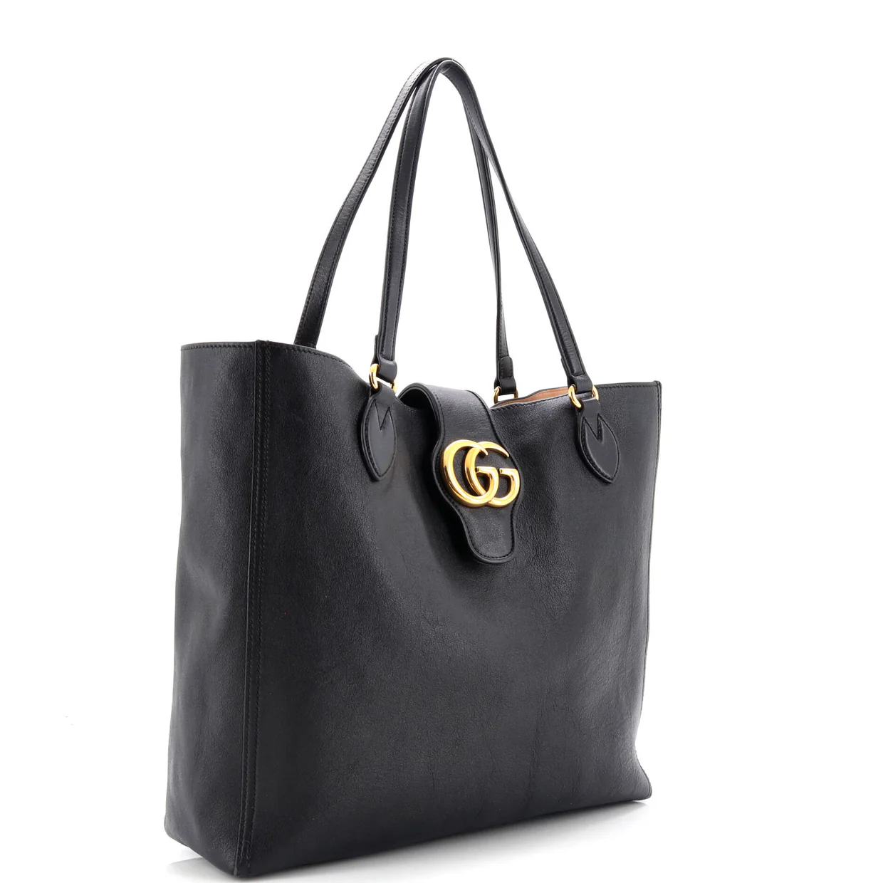 Dahlia Tote Leather Medium - Deep Luxury