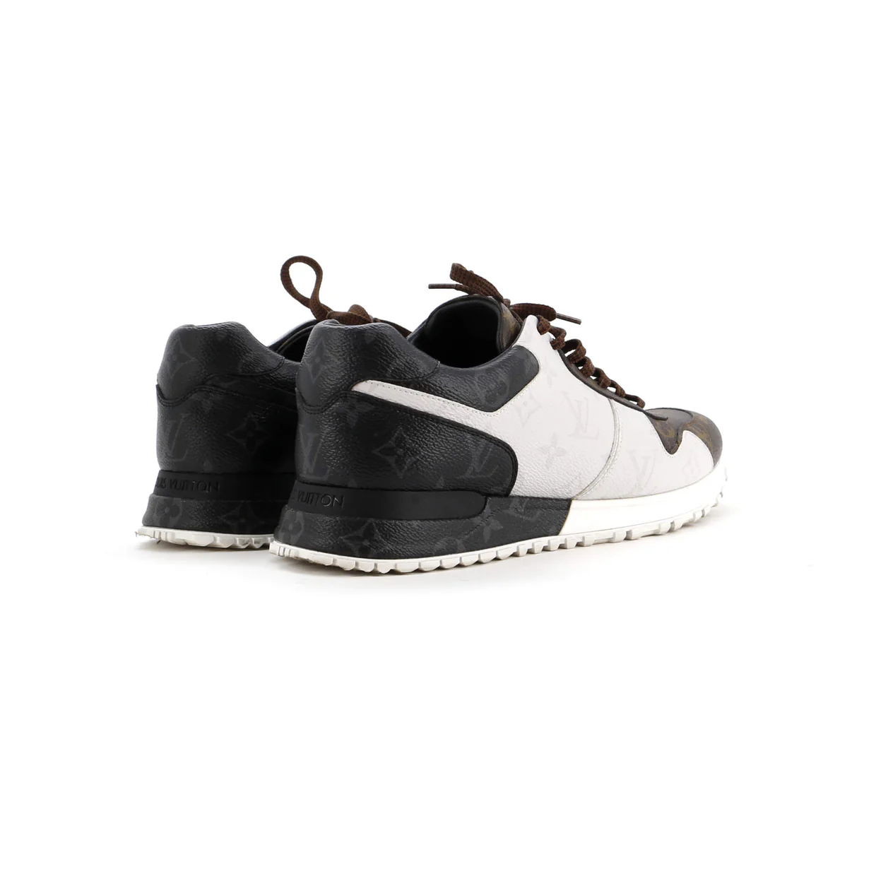 Men's Run Away Sneakers Monogram Canvas - Deep Luxury