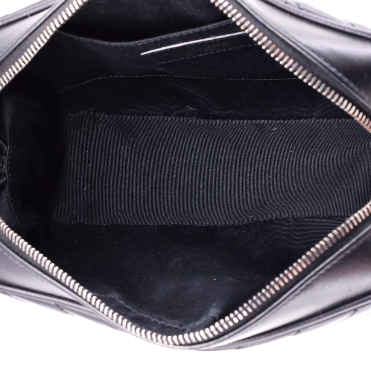 Lou Camera Bag Matelasse Chevron Leather Small - Deep Luxury