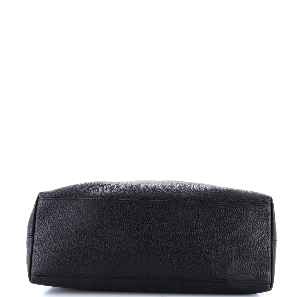 Soho Chain Strap Shoulder Bag Leather Medium - Deep Luxury