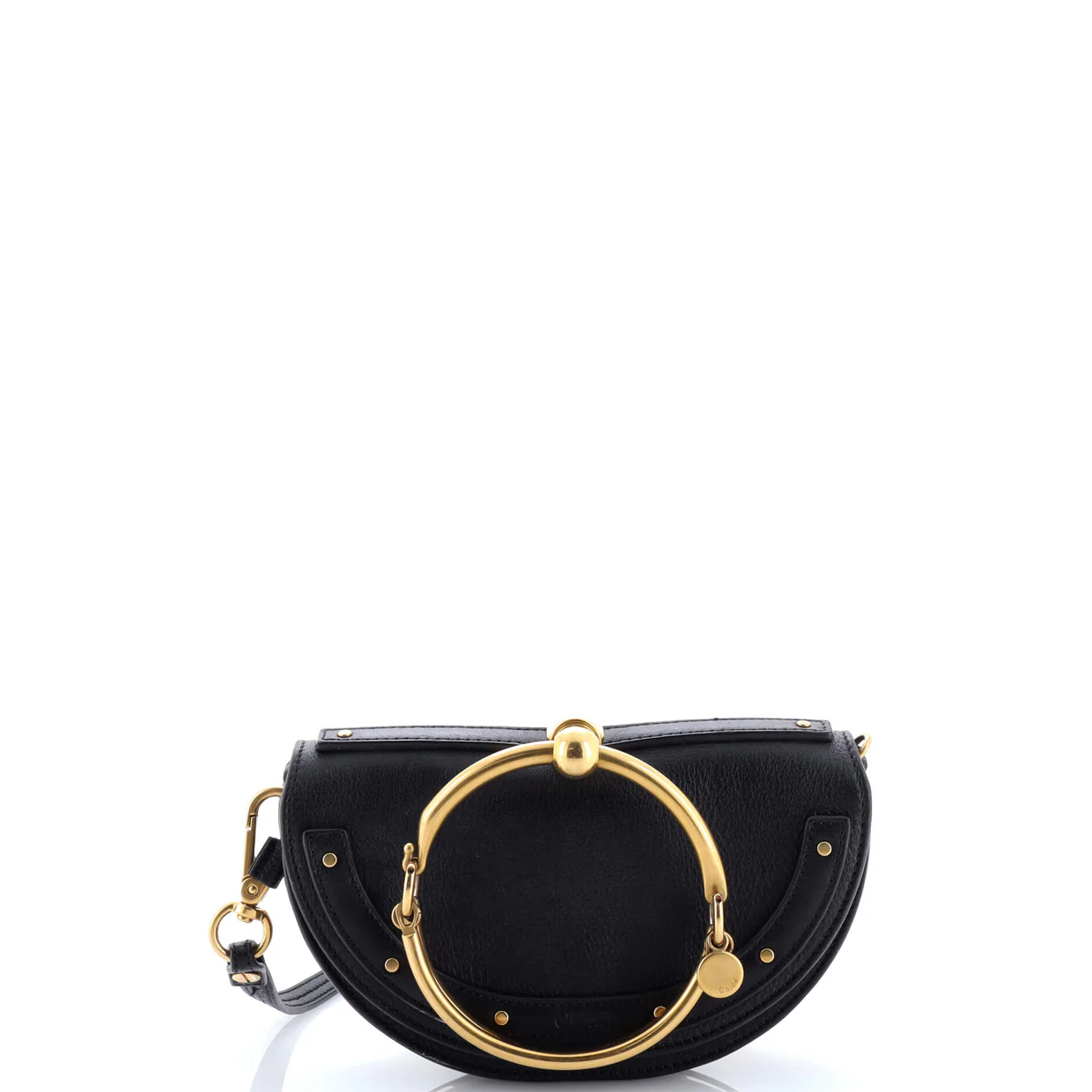 Nile Crossbody Bag Leather Mini - Deep Luxury