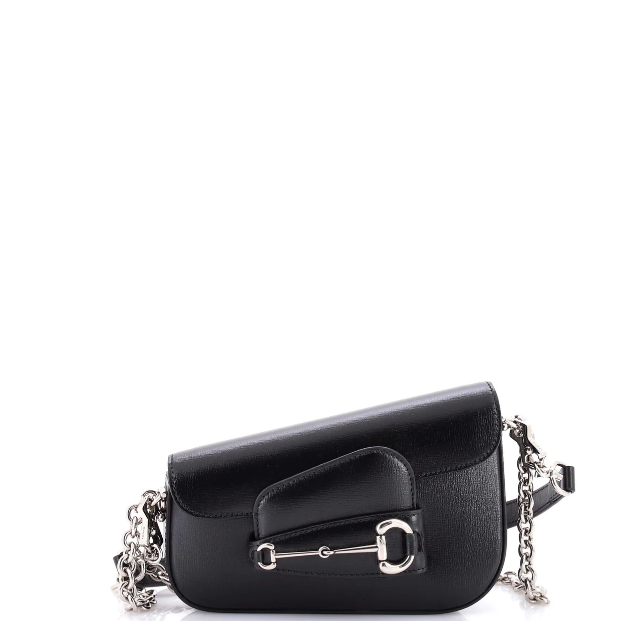 Horsebit 1955 Asymmetric Shoulder Bag Leather Mini - Deep Luxury