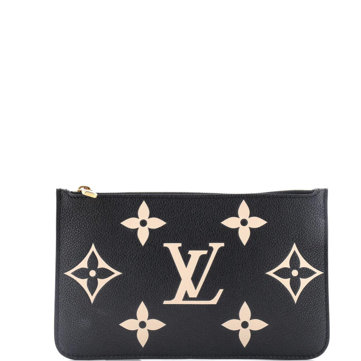 Neverfull Pochette Bicolor Monogram Empreinte Giant Large - Deep Luxury