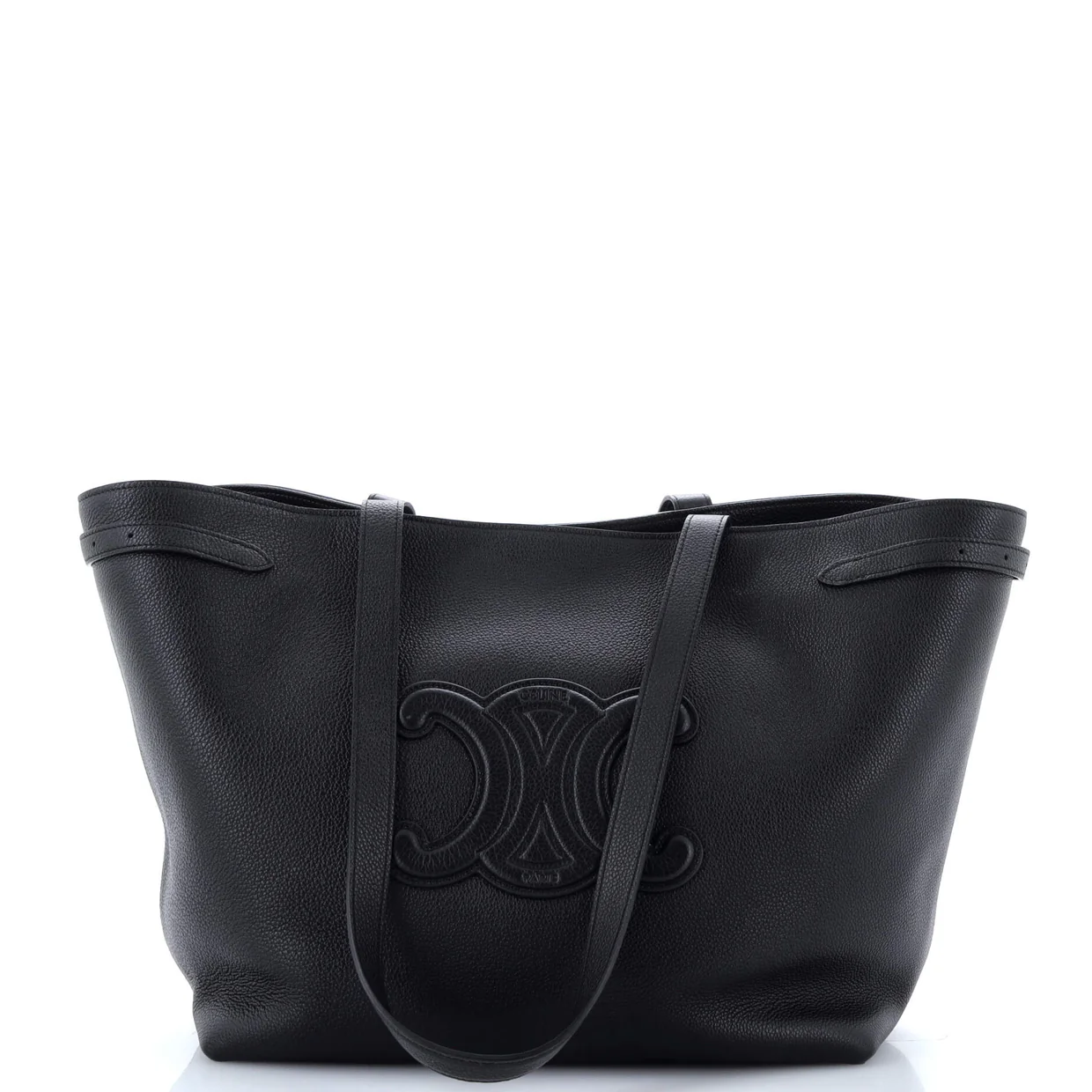 Anais Cabas Leather Medium - Deep Luxury