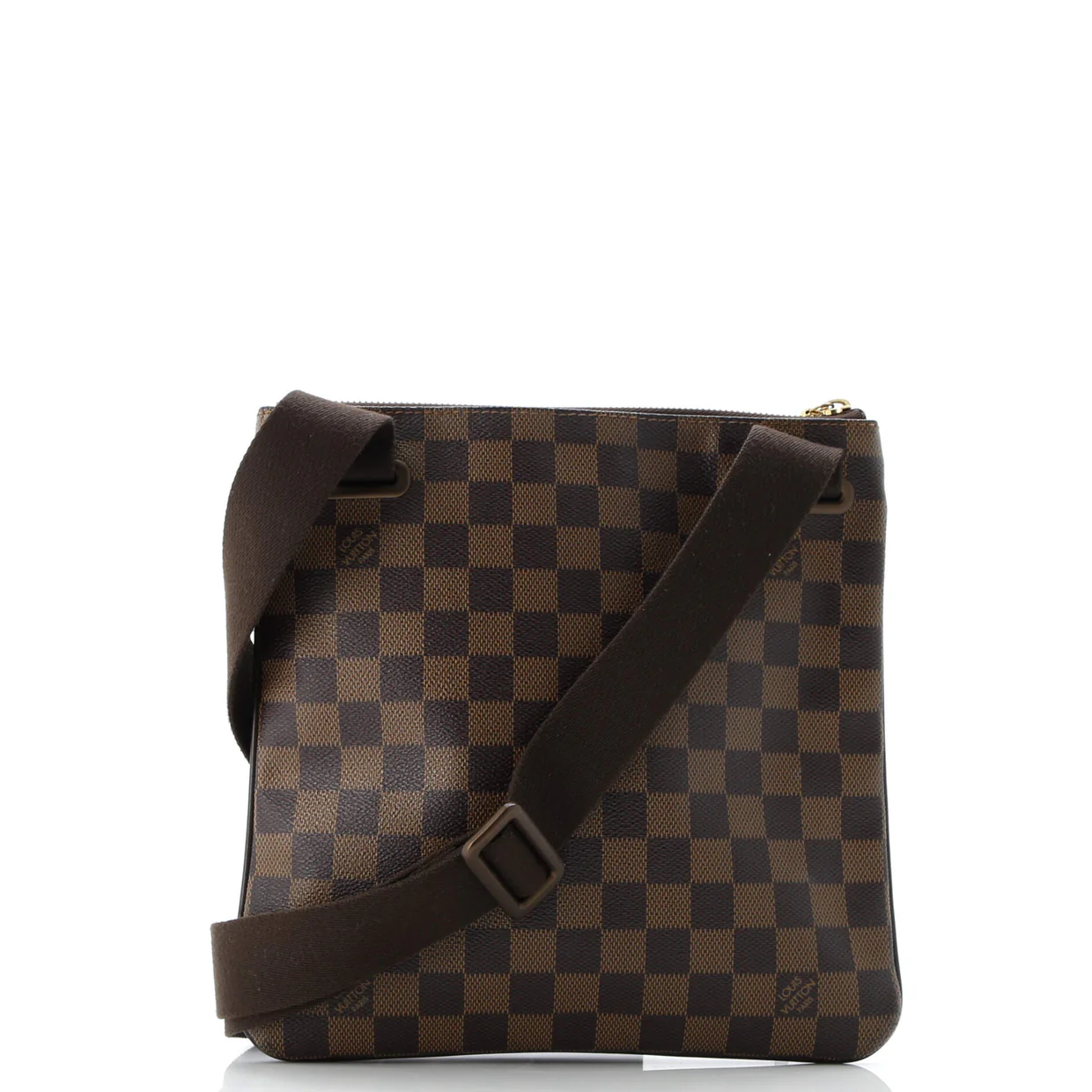 Brooklyn Pochette Plate Damier - Deep Luxury